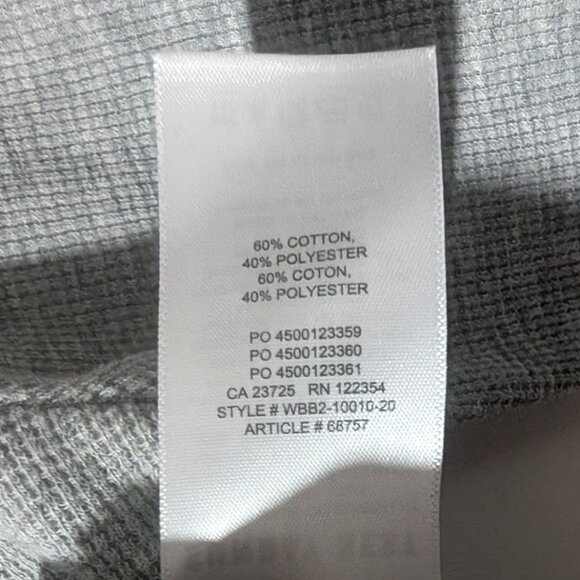 Aritzia Sunday Best | Baby Waffle Longsleeve In Grey - Picture 10 of 11